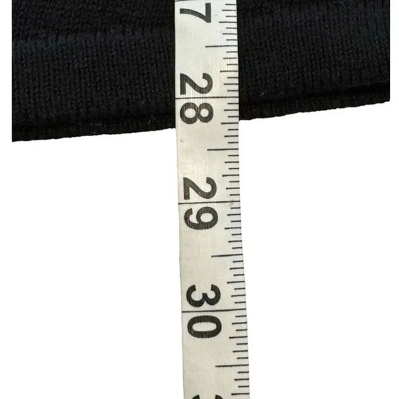 WHBM Women’s Small Black Lightweight Zipper Back Oversized Sweater - Picture 5 of 7